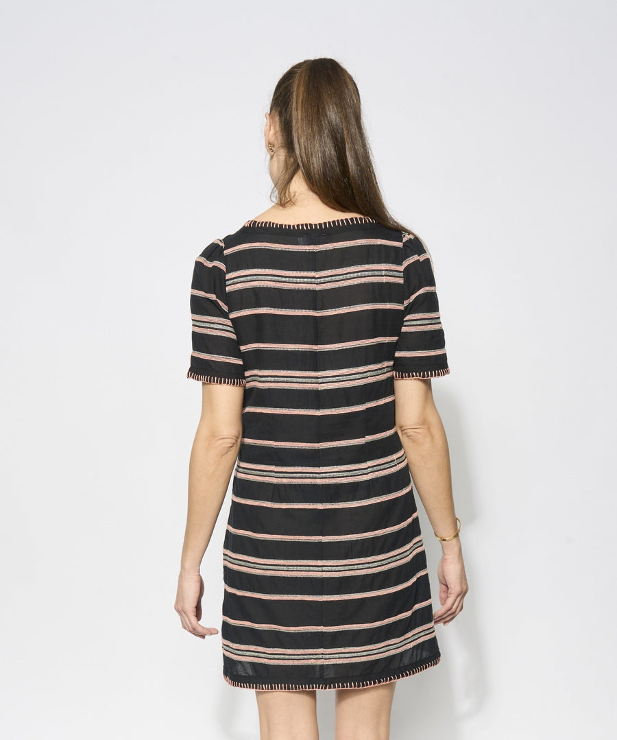 Lilou Embroidered Tunic Dress