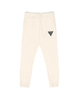 Fleece Sweatpants — Relaxed Garment-Dyed Joggers with Small Chest Triangle Logo-1