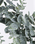 Frosted Eucalyptus Candle Wreath Large Statement Decoration