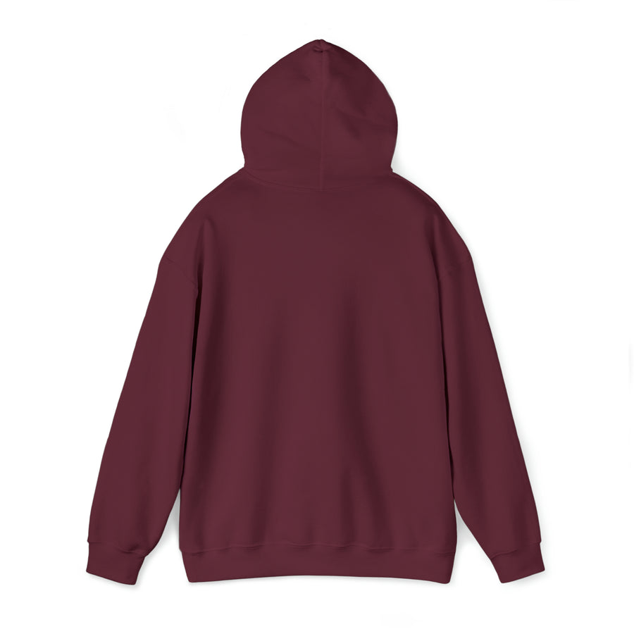 Graphic Print Unisex Hooded Sweatshirt