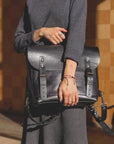 BENJAMIN Leather Backpack – Versatile & Handmade by TOKS VISOKS at www.brixbailey.com