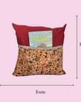 Bookish Pocket Cushion