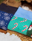 Candy Cane Bamboo Socks