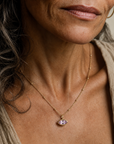 Siren’s Teardrop Amethyst Necklace - Gold or Silver