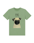 Pug Power! Adorable Kids Pug Print T-Shirt for the Ultimate Cute Look