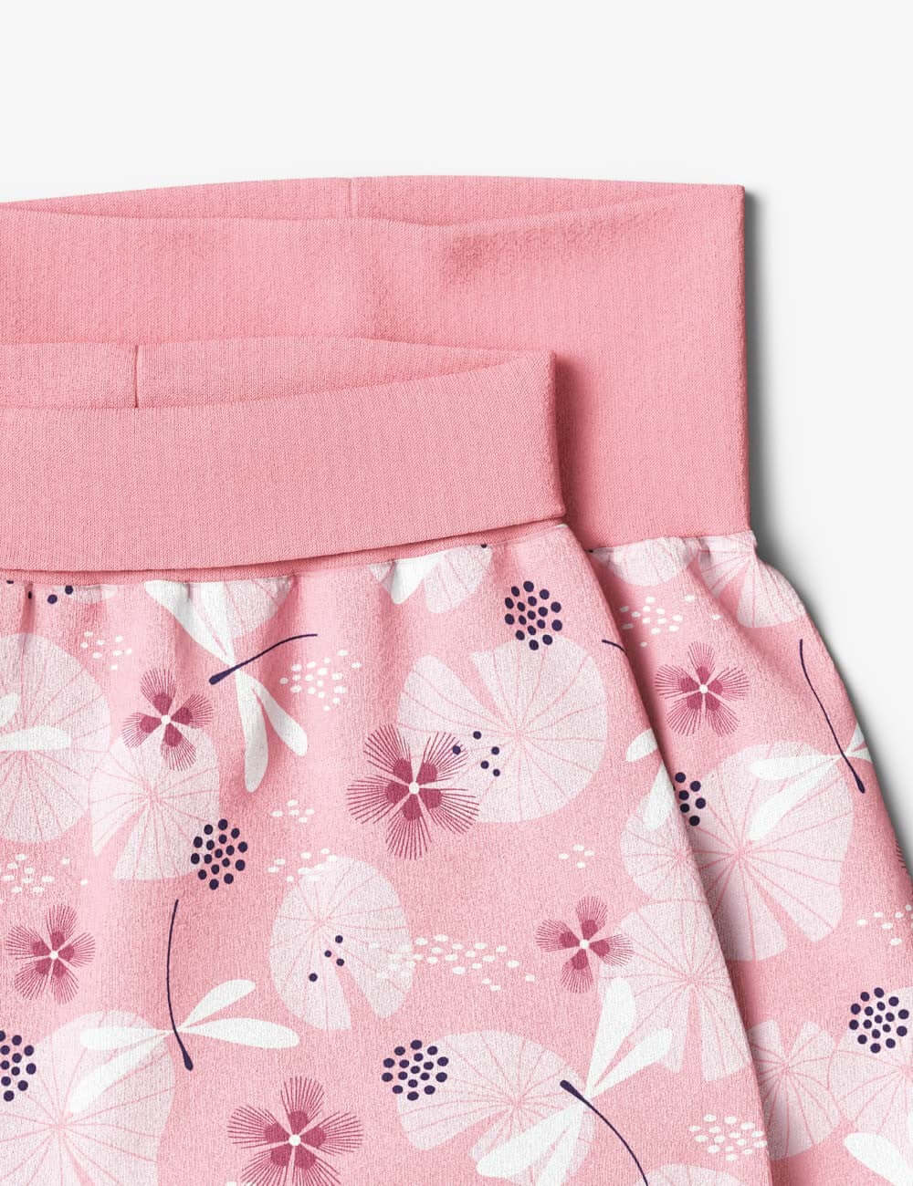 Long Baby Pants in Dragonfly Print