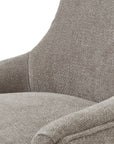 Taupe Woven Dining Chair