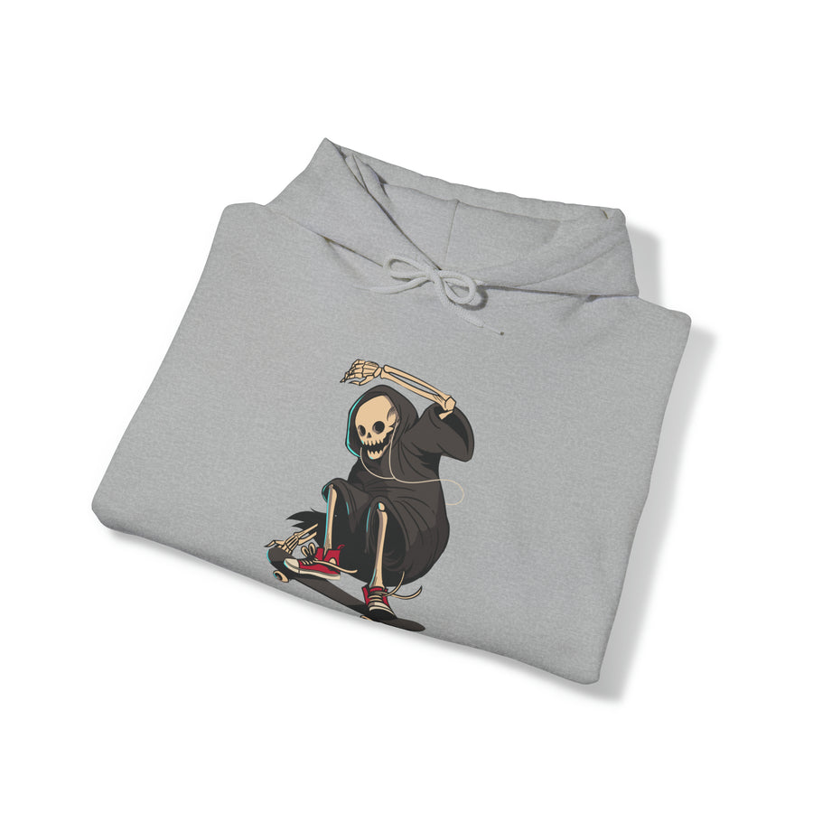 Graphic Print Unisex Hooded Sweatshirt