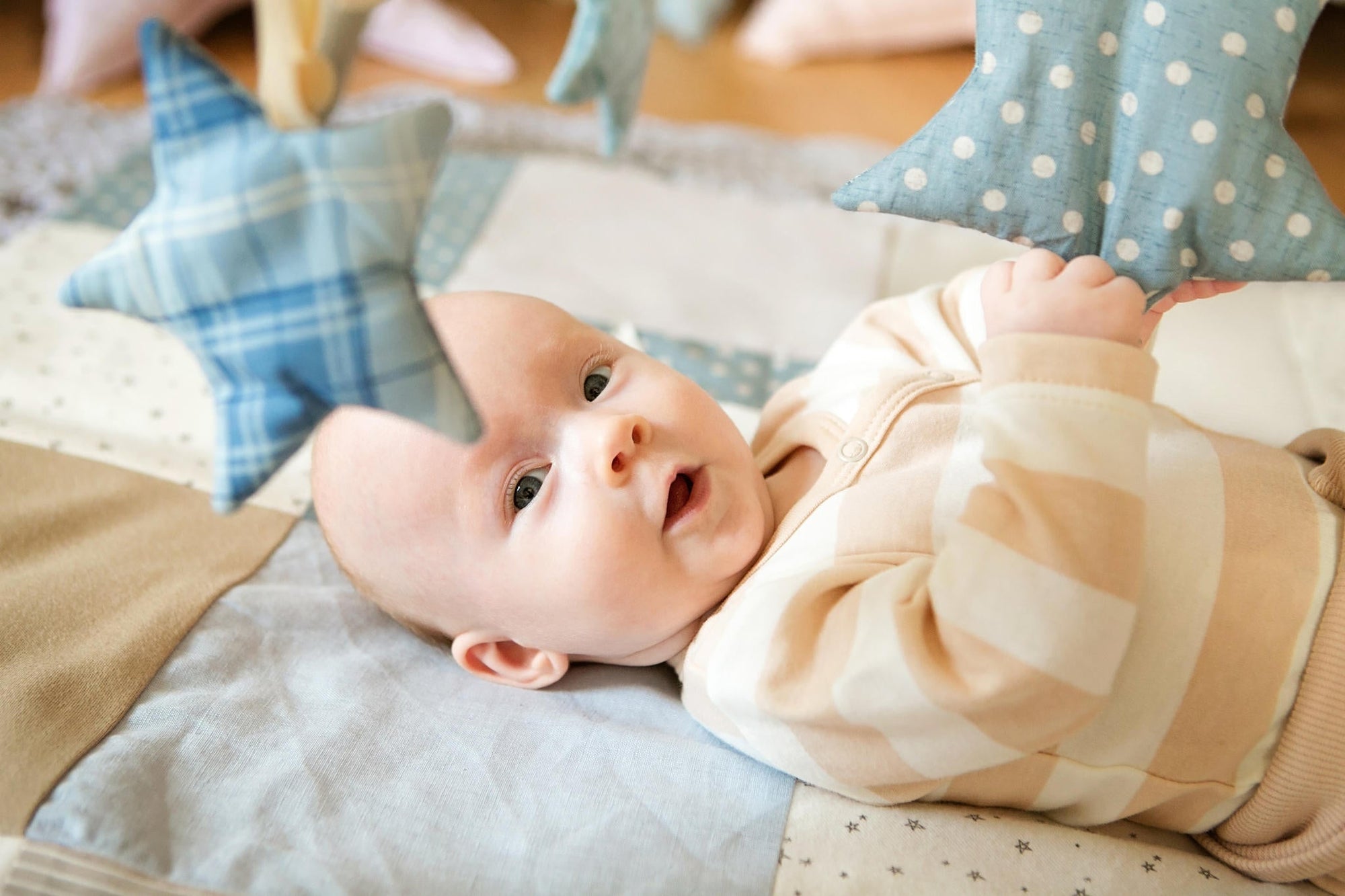 Handcrafted Charming Starlets – Eco-Friendly Baby Toys by Karloova at www.brixbailey.com