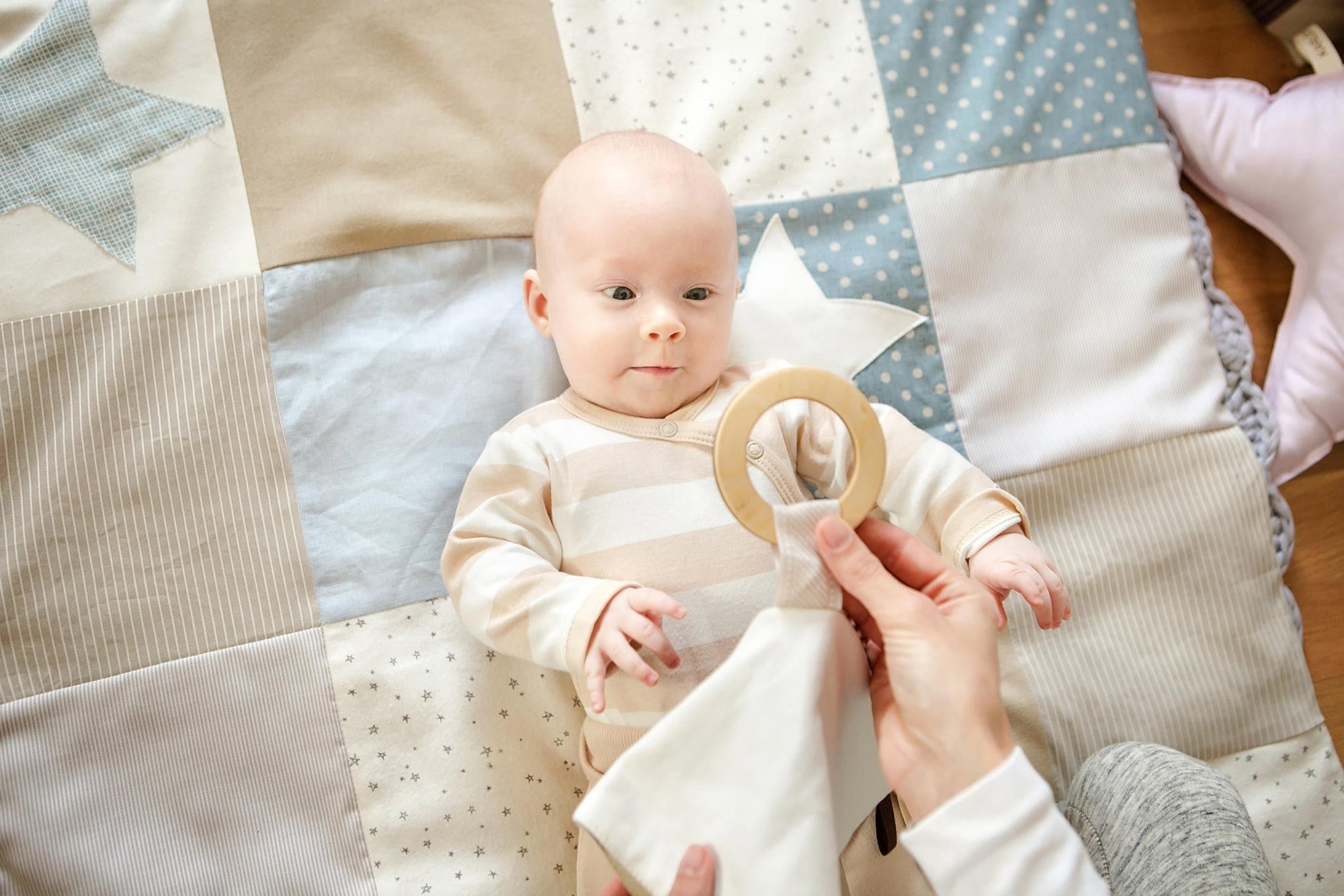 Karloova Textile Baby Toy Set – Safe &amp; Sensory Development Fun by Karloova at www.brixbailey.com