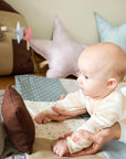 Karloova Pillow Heap – Interactive Baby Toy with Sounds & Mirror by Karloova at www.brixbailey.com