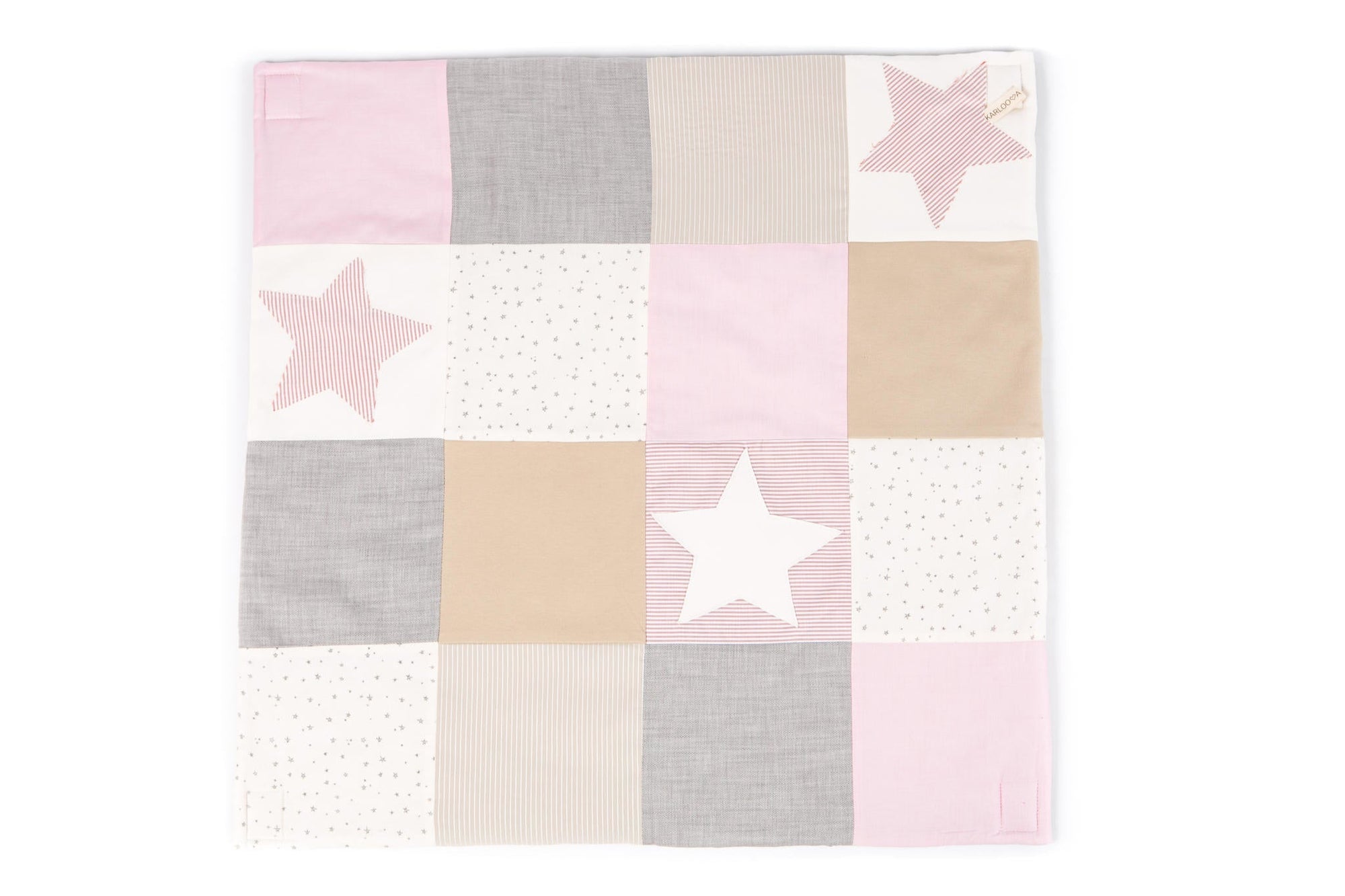Handmade Baby Activity Mat with Starry Play Arches – GOTS Certified Cotton by Karloova at www.brixbailey.com