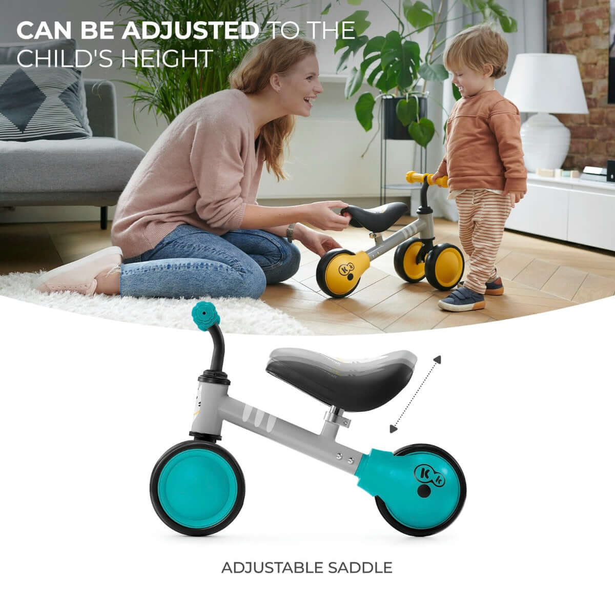 CUTIE Balance Bike for Toddlers – Safe, Adjustable &amp; Fun by Kinderkraft at www.brixbailey.com