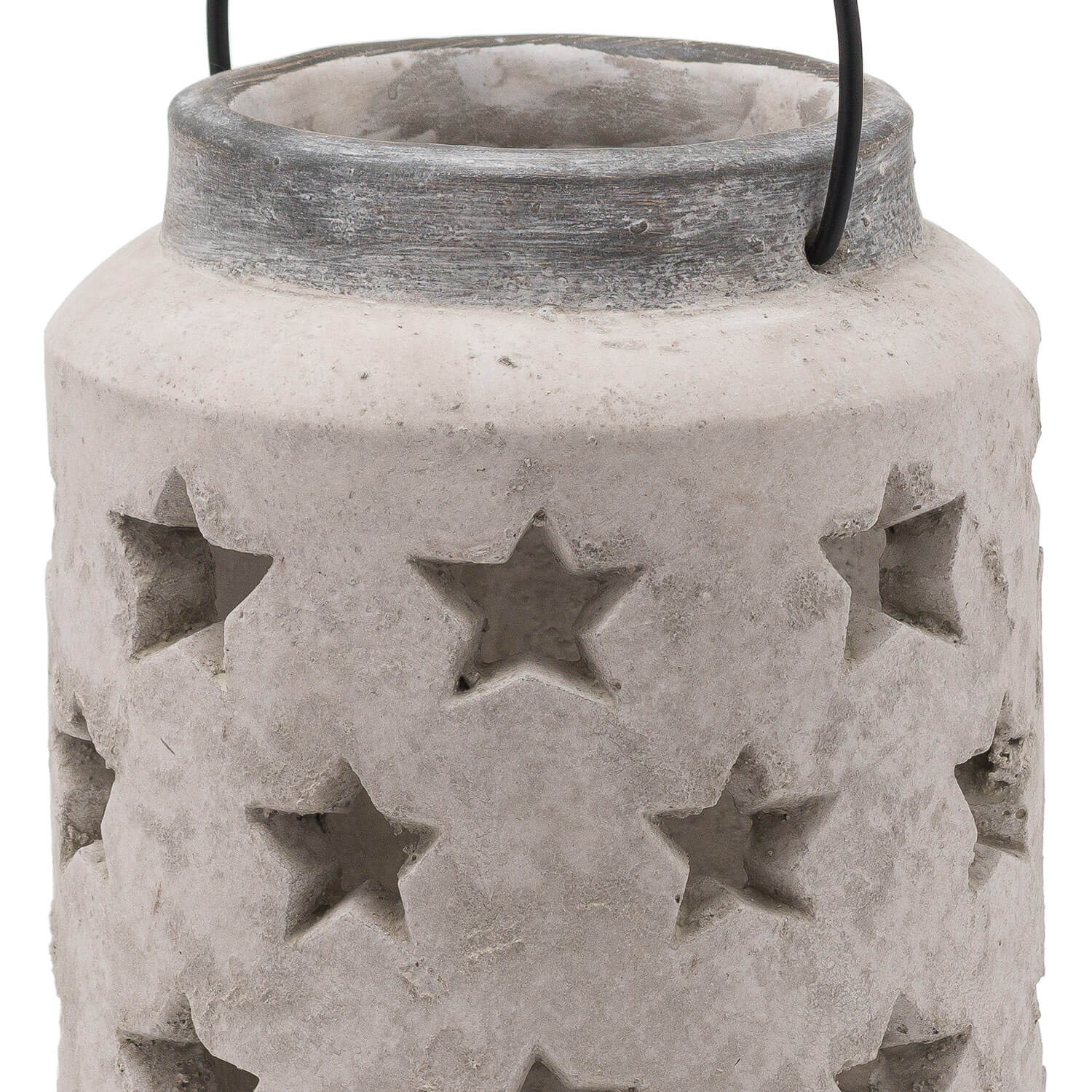 Stunning Large Stone Star Lantern | Elegant Outdoor Decor
