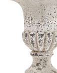 Fluted Stone Ceramic Urn