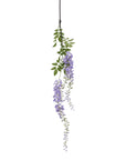 Purple Wisteria Faux Flower Stem 180 cm