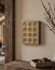 12 Gang 2 Way Bronze Cast Metal Light Switch | Surface Mount Industrial Toggle