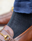 Marl Grey Bamboo Socks