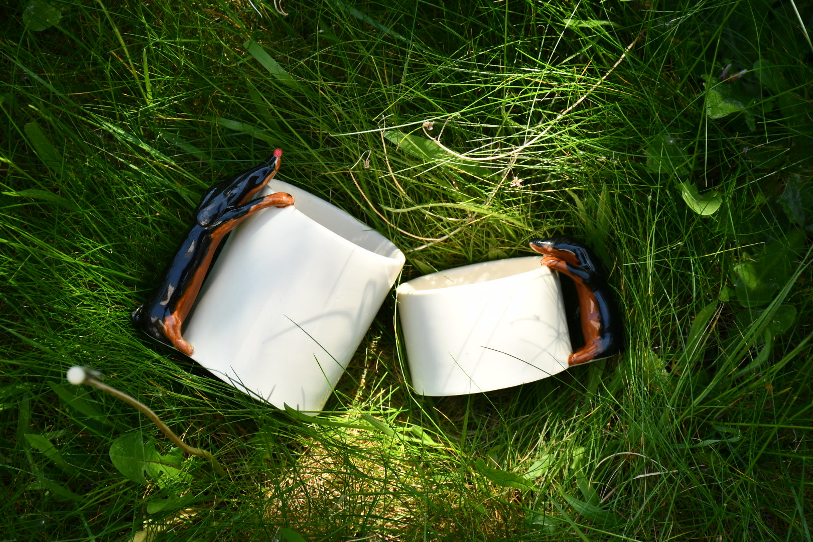 Dog Mug with Pet Handle