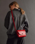 Handmade Vegetable-Tanned Leather Clutch – Estonian Craft by Mirgoods at www.brixbailey.com