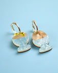 Dippy Egg Hoop Earrings