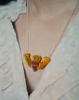Claddagh Ring Pionta Necklace