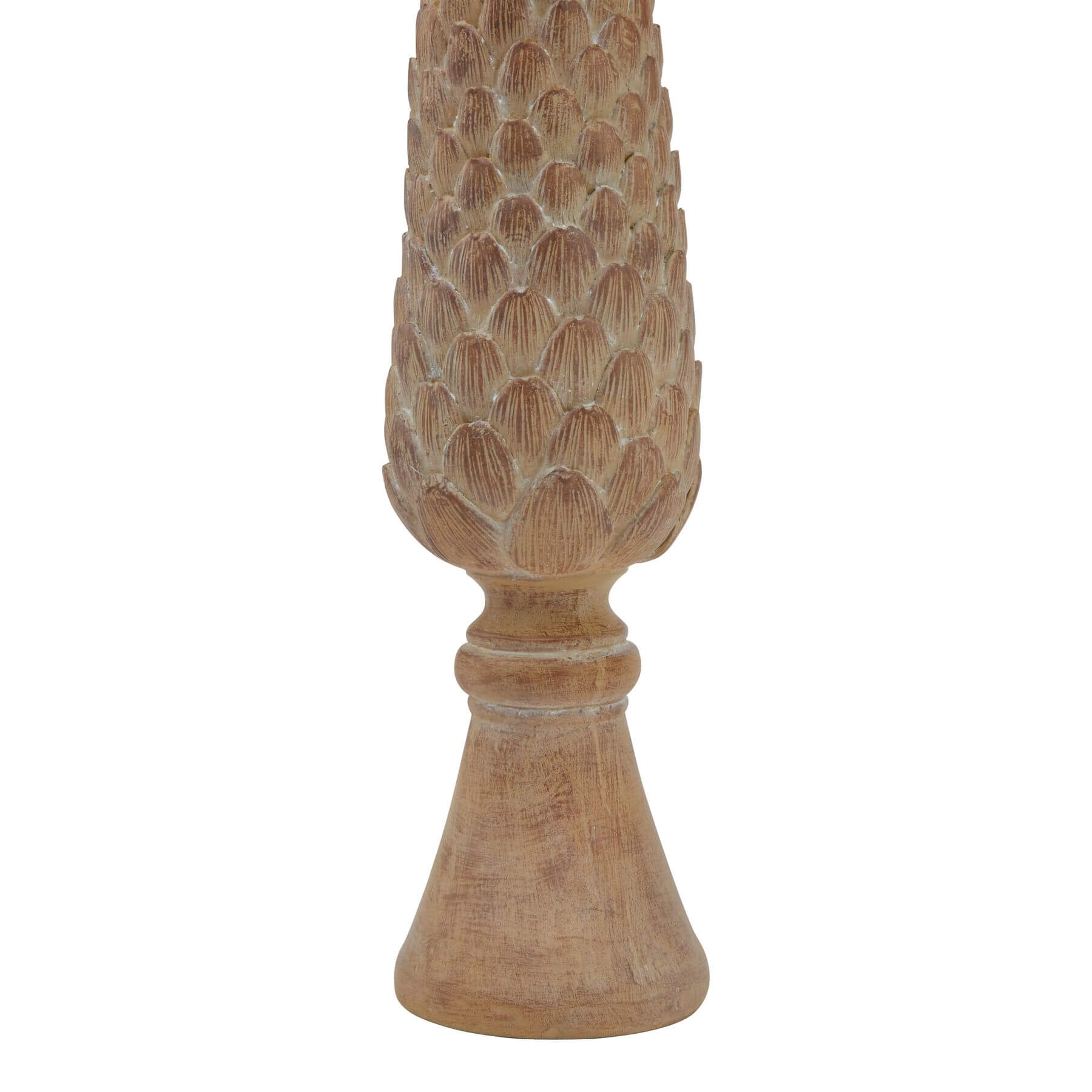 Large Pinecone Sculpture Nature Inspired Decor