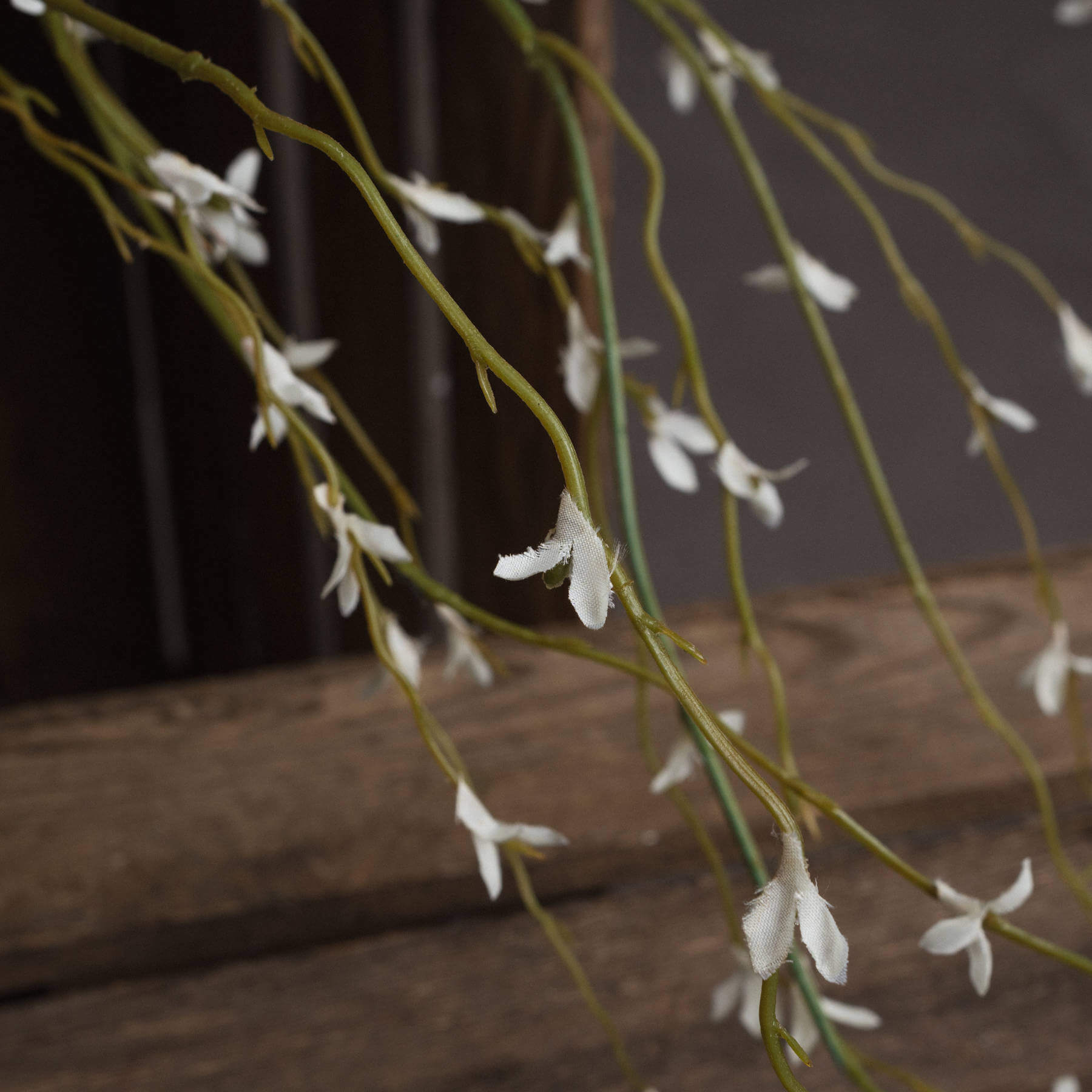 White Willow Artificial Flower Stem