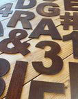 Rusty Metal Letters , Signs For The Home And Garden A–Z | Fat Font 5" Lettering