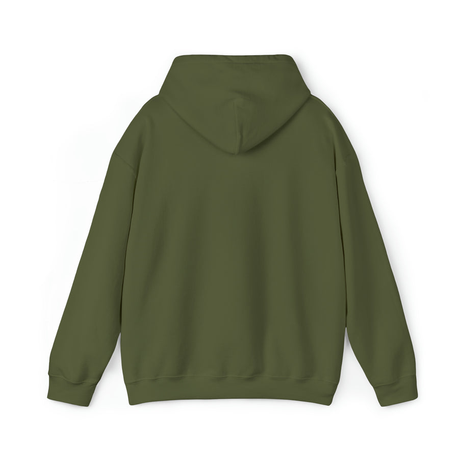 Graphic Print Unisex Hooded Sweatshirt