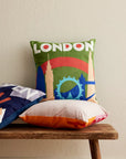 London Needlepoint Cushion