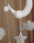 Handmade Moon And Stars baby mobile-3