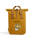 Long Haired Dachshund Roll-Top Backpack – Small Dog, Big Adventure!