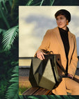 FACET Black Leather Backpack by Gerda Retter – Timeless & Durable by Gerda Retter Design at www.brixbailey.com