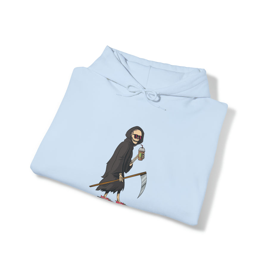 Graphic Print Unisex Hooded Sweatshirt