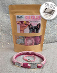 Make Your Own Dog Collar & Friendship Bracelet Craft Kit - PINK