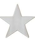 Handcrafted Ceramic Star Winter Decor
