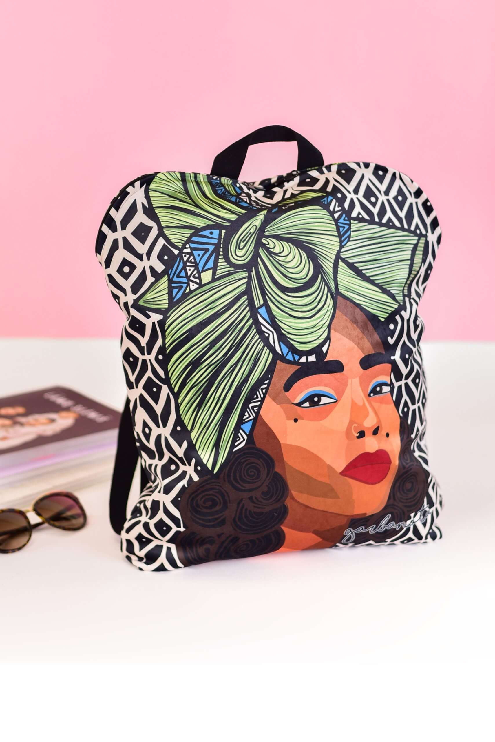 Beautifully Painted Backpack Tina