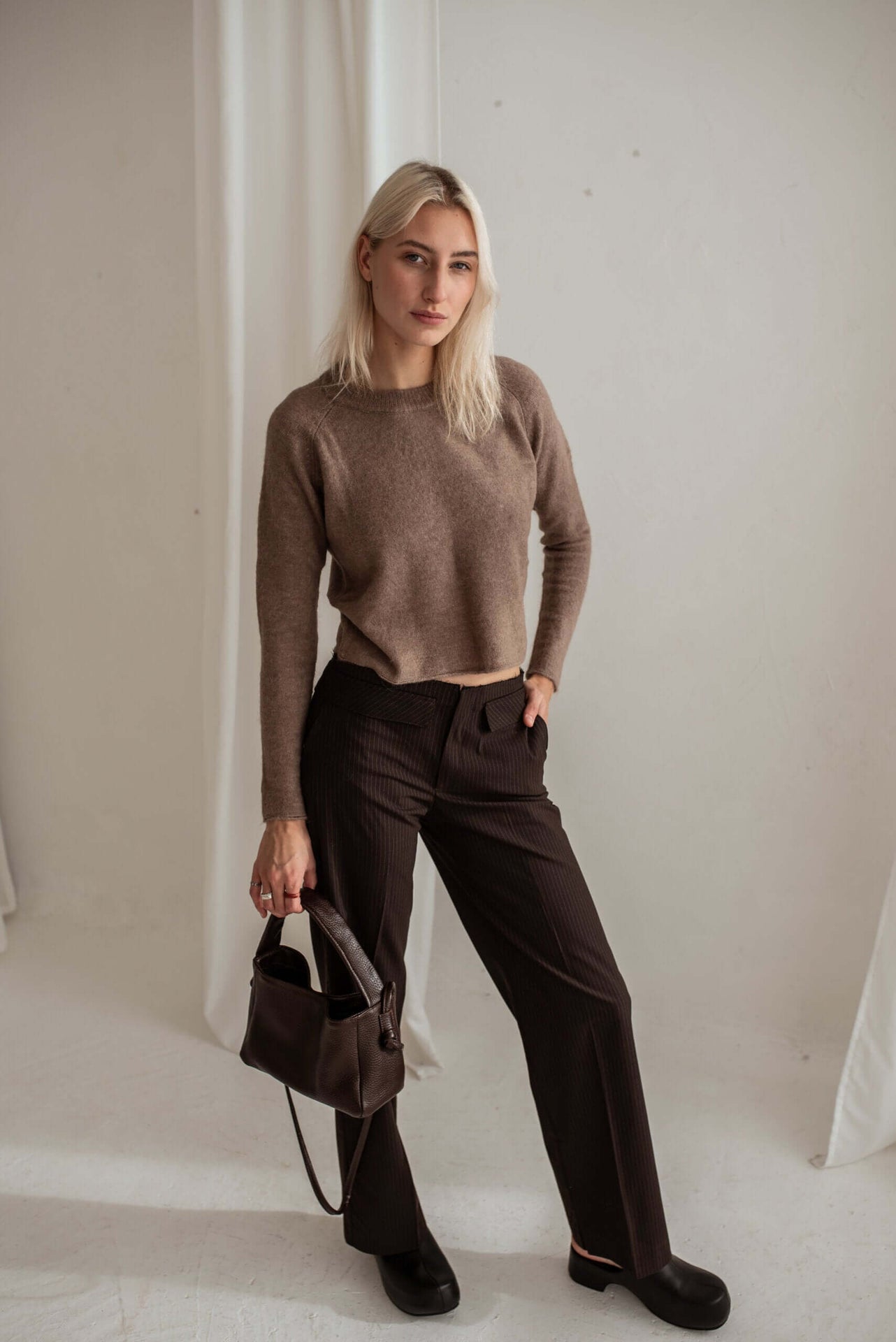 Meru Crossbody Bag – Versatile &amp; Sustainable Italian Leather by Lava flow at brixbailey.com