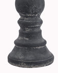 Grey Column Candle Holder for Modern Interiors