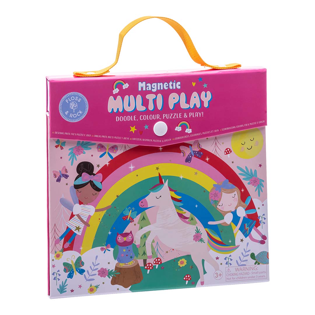 Magnetic Multiplay Scene Rainbow Fairy Set