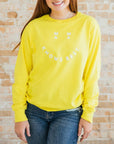 Smiley Mama Knows Best Sweatshirt