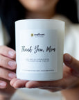 Thank You Mom Candle