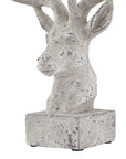 Stone Effect Stag Ornament for a Touch of Country Marvel