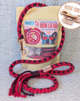 Heart Pattern Red Valentine's Day Make Your Own Dog Lead Craft Kit