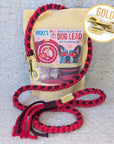 Heart Pattern Red Valentine's Day Make Your Own Dog Lead Craft Kit