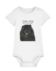 Adorable Black Chow Chow Baby Bodysuit – The Aloof Floof | Funny Baby Clothes