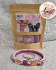 Make Your Own Dog Collar & Friendship Bracelet Craft Kit - PINK