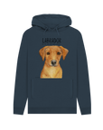 The Snack Sensei Hoodie: Featuring the Fox Red Labrador