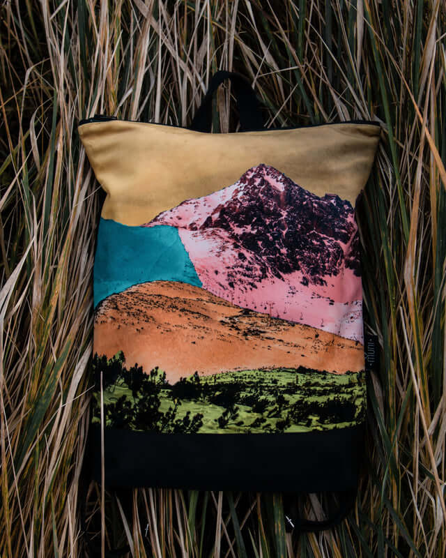 Bold Mountains Backpack Velvet and Polyester